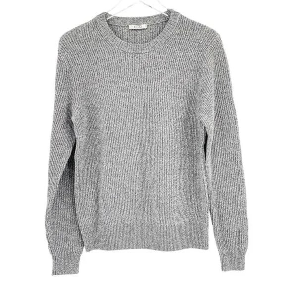 AYR Other - NWT AYR Sweater The Sloop Soft Gray TV Color Fuzzy Merino Wool